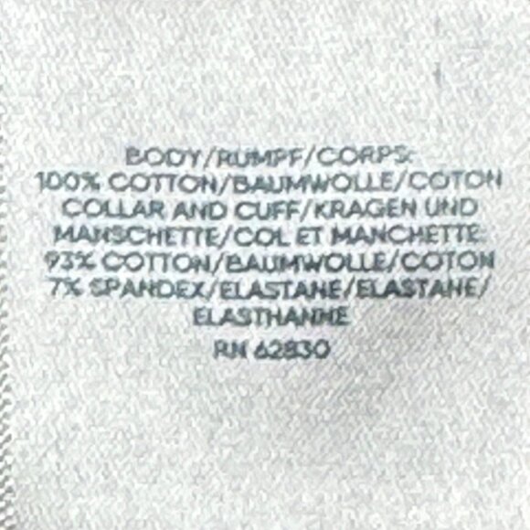 Lands End Women's Black Cotton & Spandex Long Sleeve Shirt Size S - Picture 4 of 4